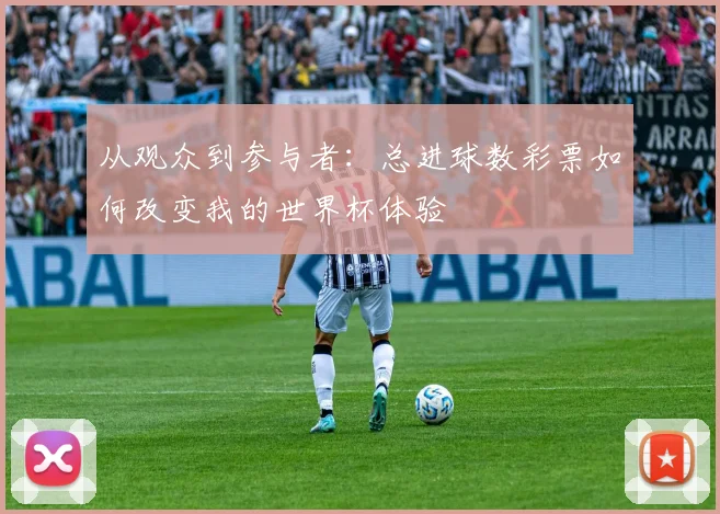 从观众到参与者:总进球数彩票如何改变我的世界杯体验