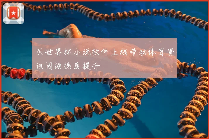 买世界杯小说软件上线带动体育资讯阅读热度提升